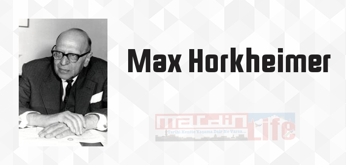 Akıl Tutulması - Max Horkheimer Kitap özeti, konusu ve incelemesi