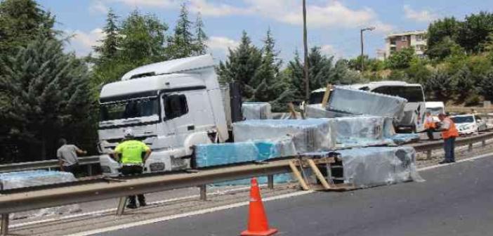 Donanma Komutanlığı’na götürülen 3 milyonluk elektrik panoları TEM’de yola saçıldı