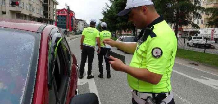 Ordu’da trafik denetimleri