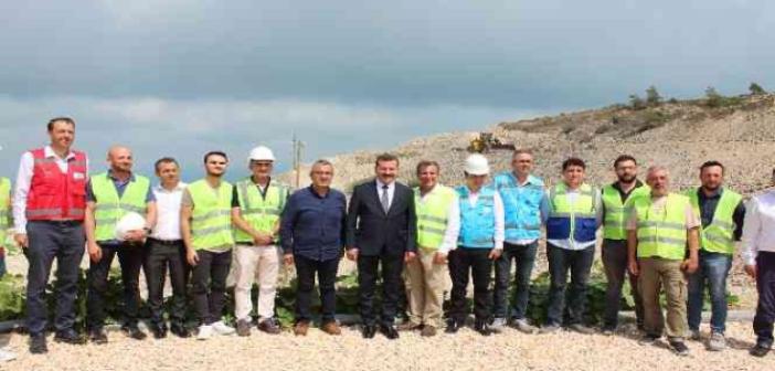 Bandırma’da atık su arıtma tesisinin yapımı hız kazandı