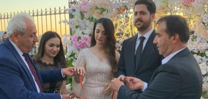 Sürer ve Yalçın ailelerinin mutlu günü