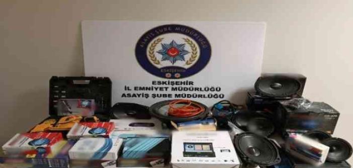 Eskişehir’de farklı hırsızlık olaylarının 2 şüphelisi yakalandı