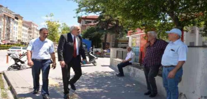 Başkan Bakkalcıoğlu Kasımpaşa Mahallesi’nde esnaf ziyaretlerinde bulundu