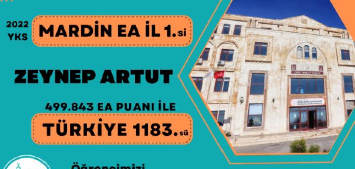 Mardin birincisi Proje Anadolu İmam Hatip Lisesinden çıktı
