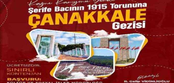 Bin 915 Kastamonulu, Çanakkale’yi gezecek