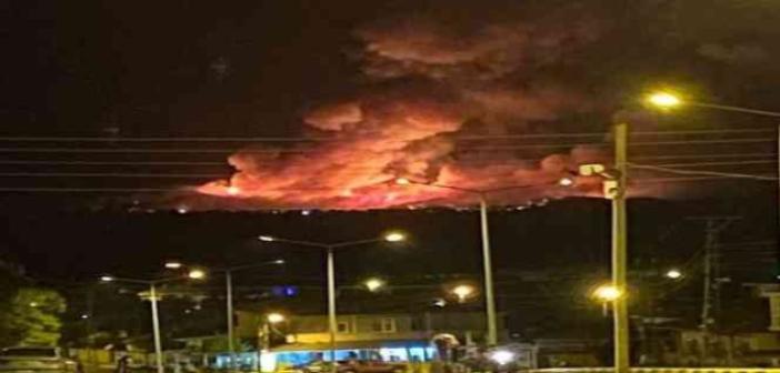 Yunanistan’daki yangın Edirne’nin sınır köylerine dayandı, alevler gökyüzünü kapladı