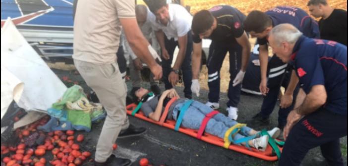 Nusaybin - Odabaşında Trafik kazası, 2 yaralı