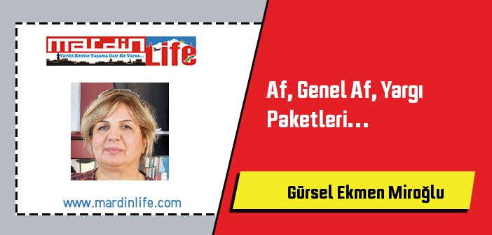 Af, Genel Af, Yargı Paketleri…