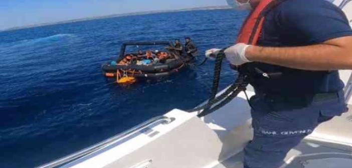 İzmir açıklarında düzensiz göçmen hareketliliği