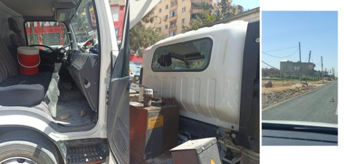 DEDAŞ Aracına saldırı: 1 kişi yaralandı