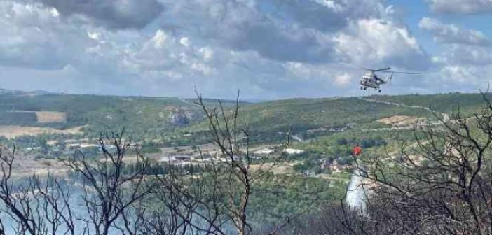 Kocaeli’de ormanlık alanda çıkan yangın söndürüldü