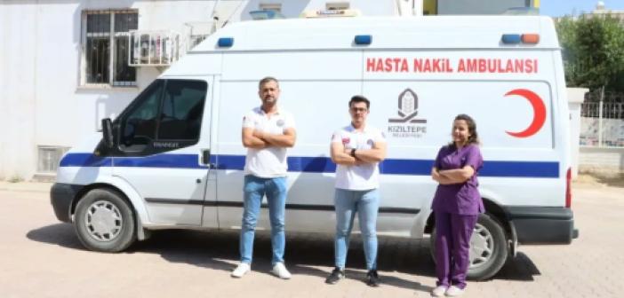 Belediye ambulansı 4 bin 216 hastaya hizmet verdi