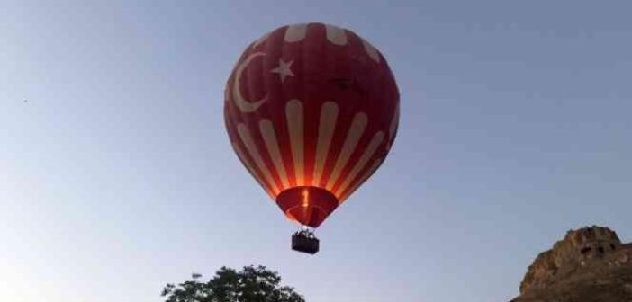 Kapadokya’nın giriş kapısı Soğanlı’da balon uçuşları başladı