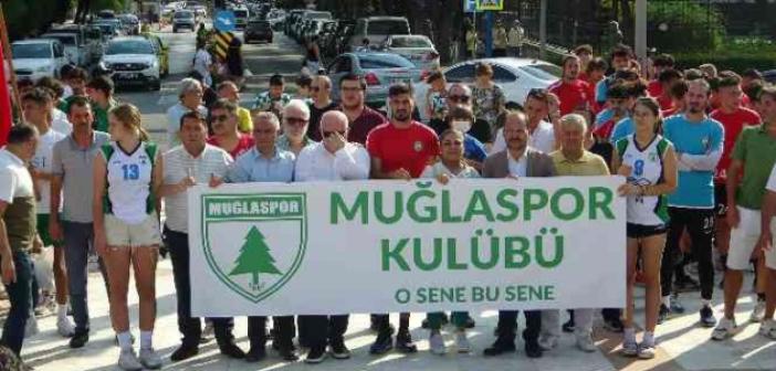 Muğlaspor yeni sezona şehir turu atarak başladı