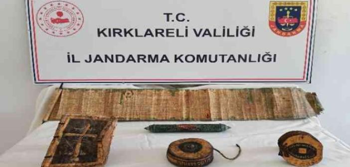 Kırklareli’de Hristiyanlığın erken dönemine ait İncil ve Tevrat bulundu