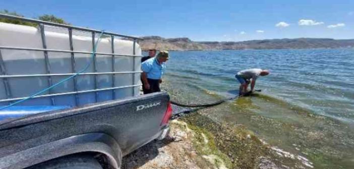 Bolu’da üretilen balıklar Ankara’nın göllerine salındı