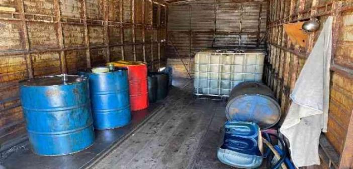 Gaziantep’te 600 litre kaçak akaryakıt ele geçirildi