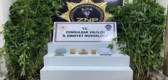 Zonguldak’ta uyuşturucu operasyonunda 3 tutuklama