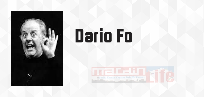 Bir Anarşistin Kaza Sonucu Ölümü - Dario Fo Kitap özeti, konusu ve incelemesi