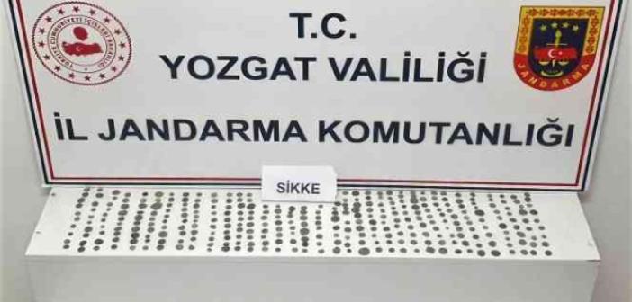 Yozgat’ta 327 sikke ele geçirildi