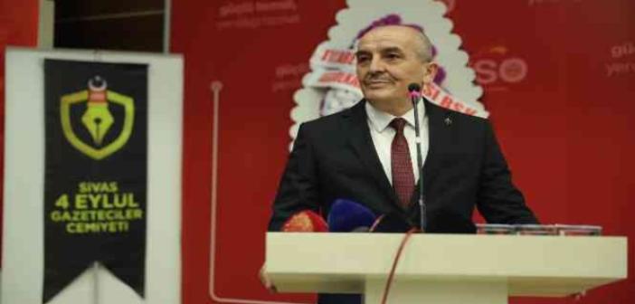 Sivas 4 Eylül Gazeteciler Cemiyeti Başkanı Karahan: 'Ülkemizin başı sağ olsun'