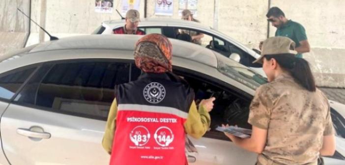 Kadına El Kalkamaz bilgilendirme ve farkındalık broşürleri dağıtıldı