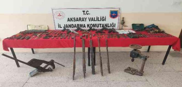 Ev değil silah imalathanesi çıktı