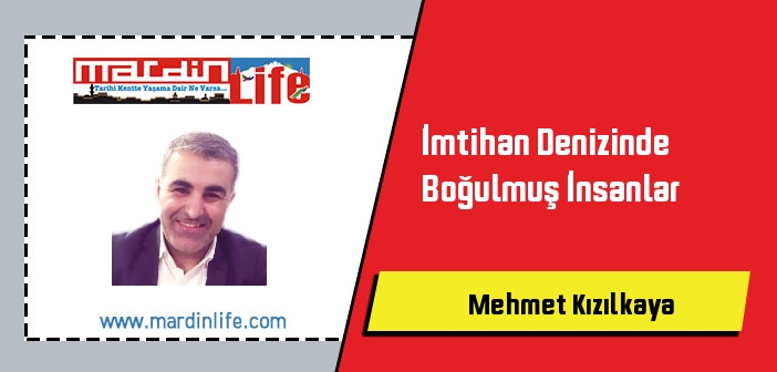 İmtihan Denizinde Boğulmuş İnsanlar