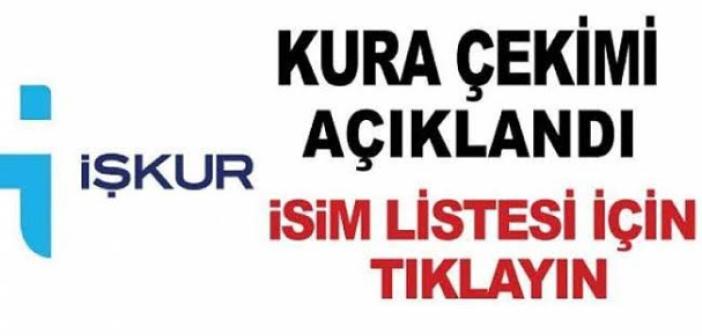 Mazıdağı İŞKUR kura sonuçları açıklandı! İşte isim listesi