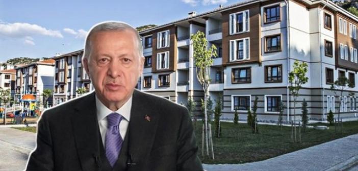 Erdoğan, sosyal konut projesinin detaylarını açıkladı