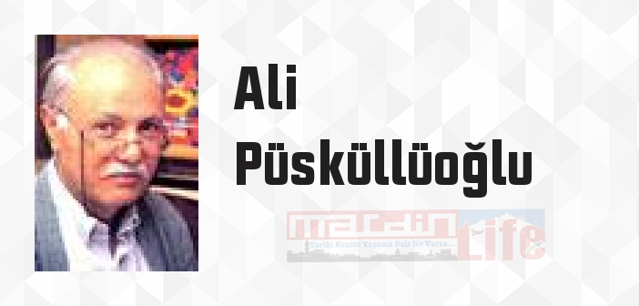 Ali Püsküllüoğlu kimdir? Ali Püsküllüoğlu kitapları ve sözleri