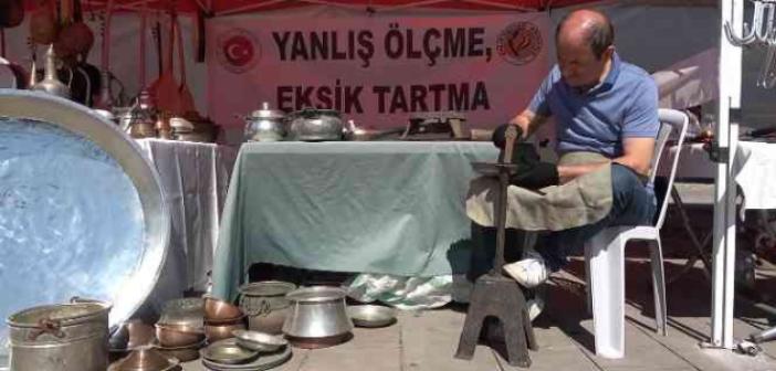 Osmanlı mesleği bakır kalaycılığının Kırıkkale’deki son temsilcisi Ahmet usta