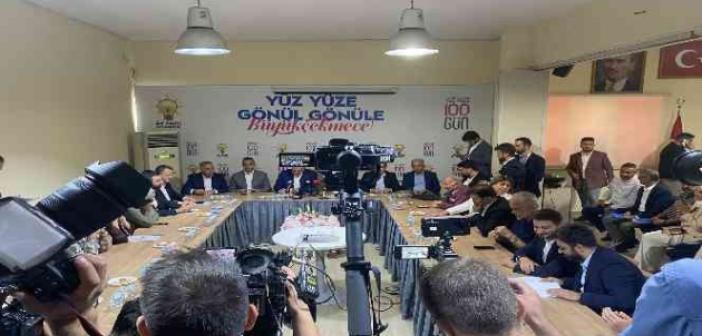 AK Parti’den 19 belediye başkanıyla Büyükçekmece’de “Yüz Yüze 100 Gün” Programı