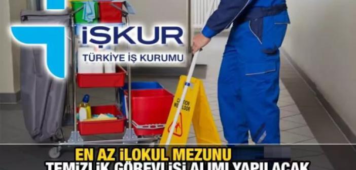 Yeni temizlik görevlileri için başvurular başladı / İŞTE Başvurma ekranı