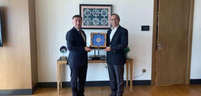 Rektör, TÜPRAŞ Genel Müdürü İbrahim Yelmenoğlu’nu ziyaret etti