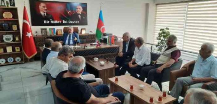 Türkiye Azerbaycan Dostluk Grubu Başkanı, İstanbul Milletvekili Şamil Ayrım’dan Iğdır Azerbaycan Evi’ne ziyaret