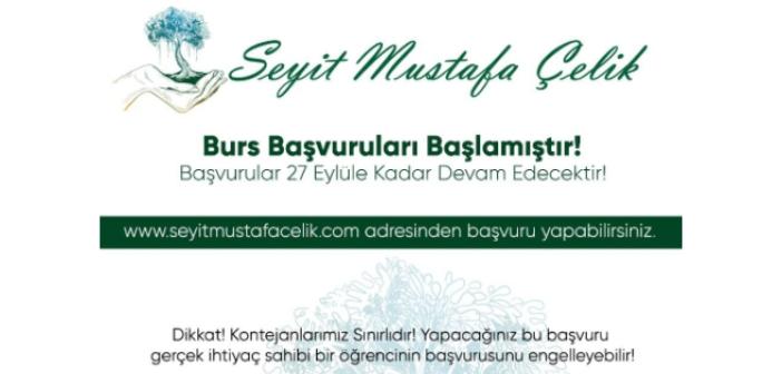 Seyit Mustafa Çelik bursu başvuru şartları ne? Burs almak için Nasıl başvuru yapılır? Kimler başvuru yapabilir?