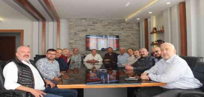 ÇTSO meslek grubu adaylarından Başkan Yılmaz’a ziyaret
