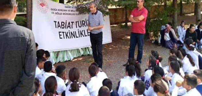 Elazığ’da öğrencilere yönelik tabiat eğitimi