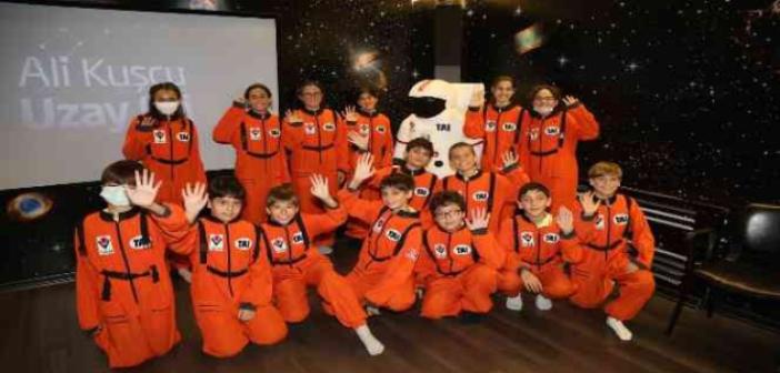 80 bin çocuk Ali Kuşçu Uzay Evi’nde eğitim aldı