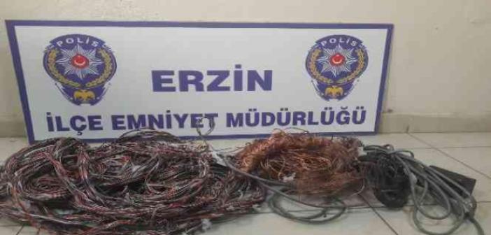 Erzin’de hırsızlık şüphelisi 3 kişi yakalandı