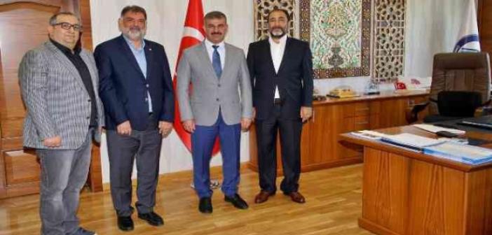 Rektör Çiftçi, İLMAR Başkanı Şimşek’i ağırladı