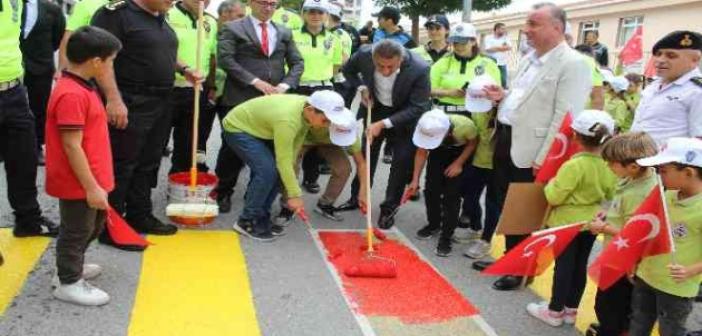 Sinop’ta yaya geçitlerine kırmızı çizgi