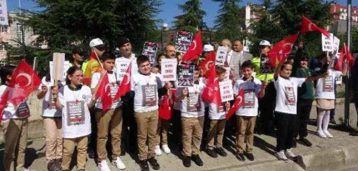 Trabzon’da “Yayalara öncelik duruşu, hayata saygı duruşu” etkinliği