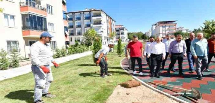 Yeşilyurt’ta 227’nci park yakında hizmette