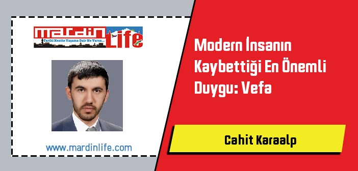 Modern İnsanın Kaybettiği En Önemli Duygu: Vefa