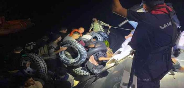 Datça’da 36 düzensiz göçmen yakalandı