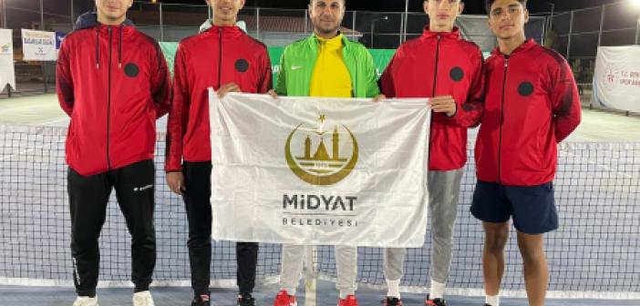 Midyatlı Sporcular 30 il arasında Şampiyon oldu