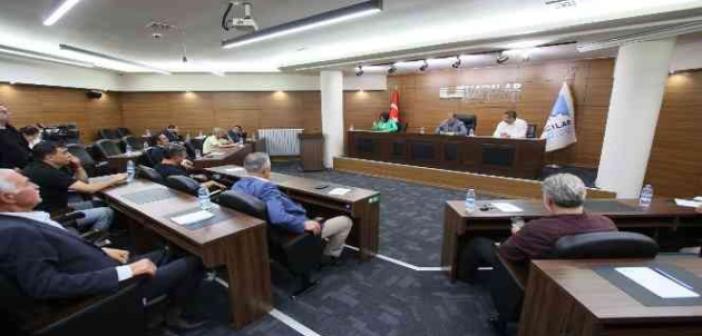 Hacılar Belediyesi’nde Ekim ayı meclis toplantısı yapıldı
