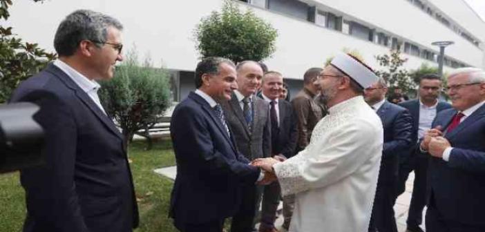 Diyanet İşleri Başkanı Erbaş: “Cami temeli atılmayan üniversite neredeyse kalmadı”